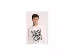 Ecoalf San Diego Unisex Because Sweatshirt Off White