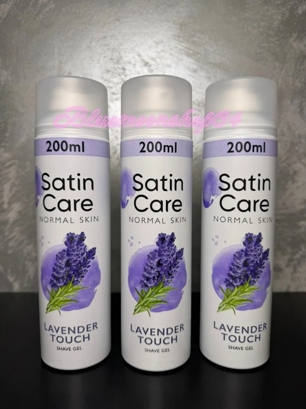 Satin Care Lavender Touch żel do golenia dla skóry normalnej 200 ml
