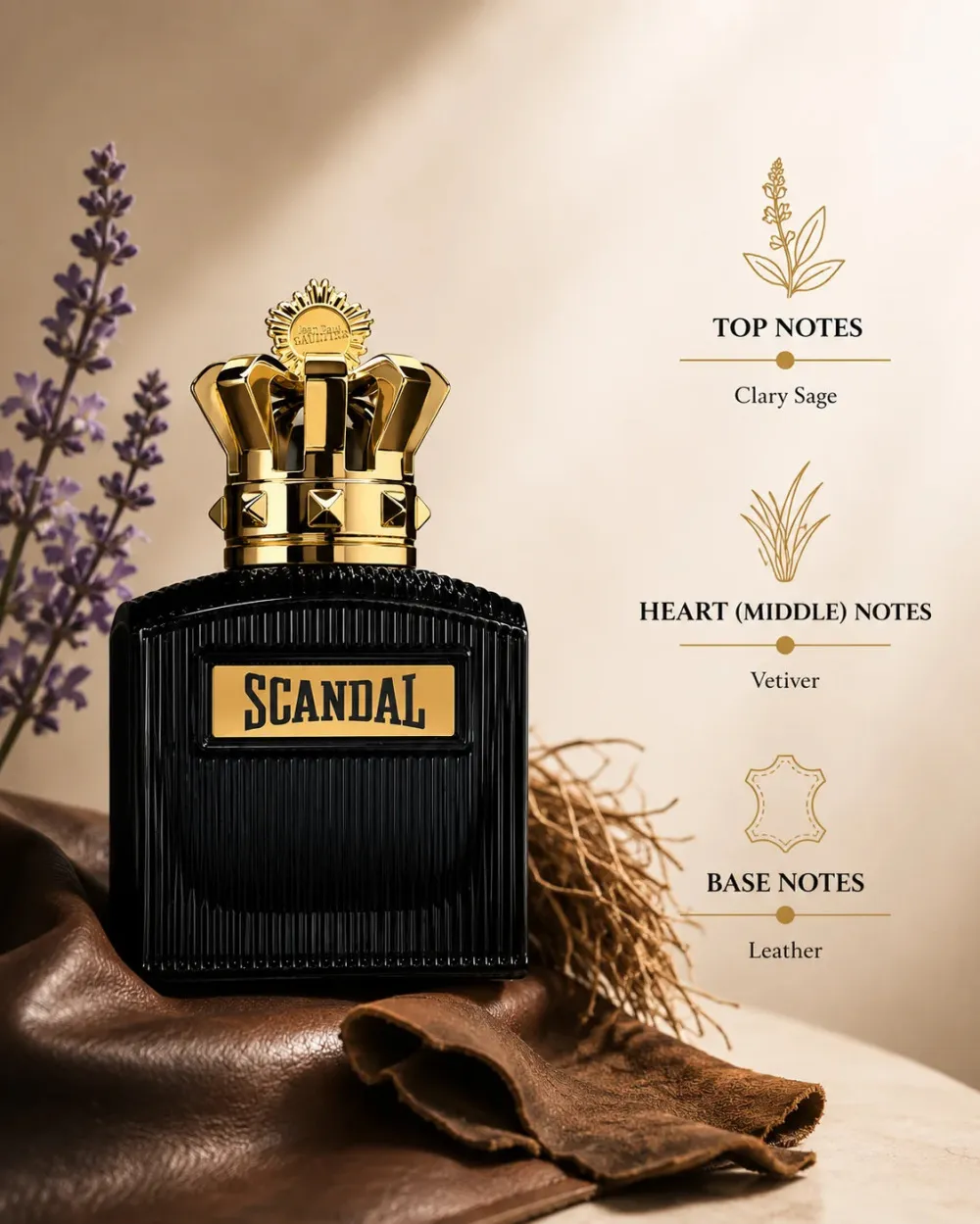 Scandal Pour Homme Intense Intense woda perfumowana dla mężczyzn 100 ml