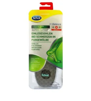 Scholl In-Balance Arch Pain Relief Insole Medium wkładki do butów 1 szt.