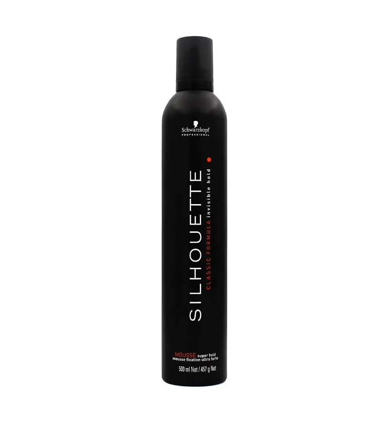 Silhouette Super Hold Foam pianka do włosów zwiększająca objętość i witalność z mocnym utrwaleniem 500 ml