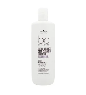 Schwarzkopf BC Clean Balance Deep Cleansing Shampoo głęboko oczyszczający szampon do wszystkich rodzajów włosów