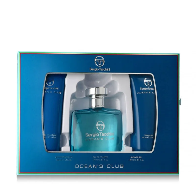 Ocean's Club 100 ml + ASB 100 ml + SG woda toaletowa dla mężczyzn
