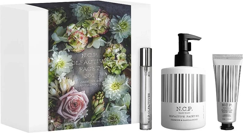 Naseem Olfactive Facet 301 (10 ml + mydło do rąk 300 ml + krem do rąk 50 ml) woda perfumowana