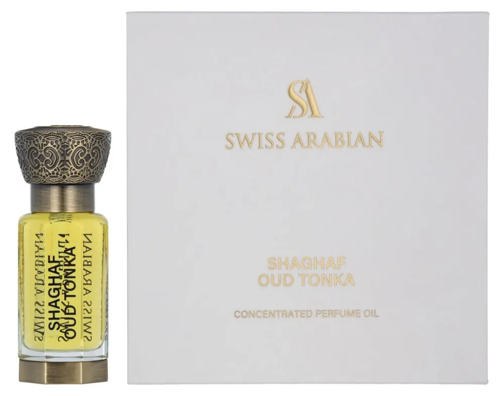 Shaghaf Oud Tonka skoncentrowany olejek perfumowany unisex 12 ml