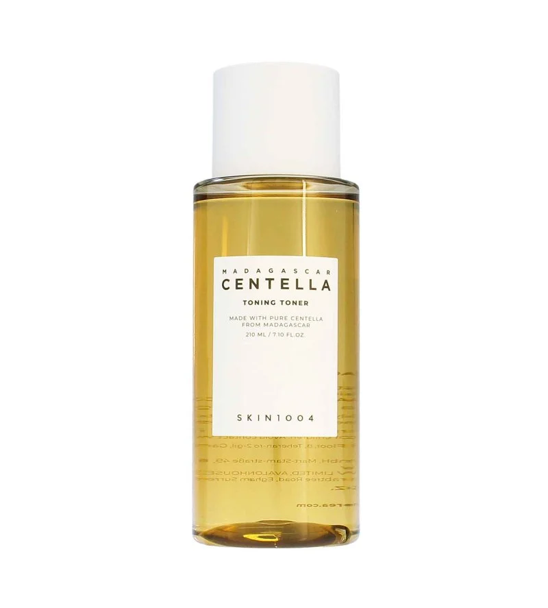 Madagascar Centella Toning Toner delikatny eksfoliujący tonik do cery wrażliwej 210 ml