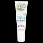 SO’BiO étic Żel Aloe vera - hipoalergiczny BIO (125 ml) - intensywne nawilżenie i ukojenie skóry