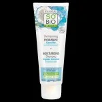SO’BiO étic Szampon nawilżający BIO z kokosem i kwasem hialuronowym (250 ml) – do wszystkich typów włosów