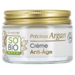SO’BiO étic Anti-age Precieux Argan Krem na dzień BIO (50 ml) - nawilża, ujędrnia i rozświetla skórę