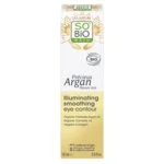 SO’BiO étic Anti-Age Precieux Argan Wygładzająca pielęgnacja okolic oczu GOLD BIO (15 ml) - idealna do skóry dojrzałej