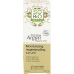 SO’BiO étic Anti-Age Precieux Argan Sérum nawilżające i regenerujące GOLD BIO (30 ml) - z kwasem hialuronowym