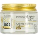 SO’BiO étic Anti-age Precieux Krem na noc odżywczy i ujędrniający GOLD BIO (50 ml) – idealny do cery dojrzałej