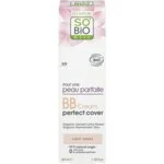 SO’BiO étic Krem BB dla doskonałej cery - odcień Light BIO (40 ml) - z ekstraktem z kwiatu lotosu