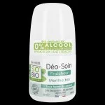 SO’BiO étic Dezodorant roll-on 24 h odświeżający z miętą BIO (50 ml) - skuteczny aż do 24 godzin