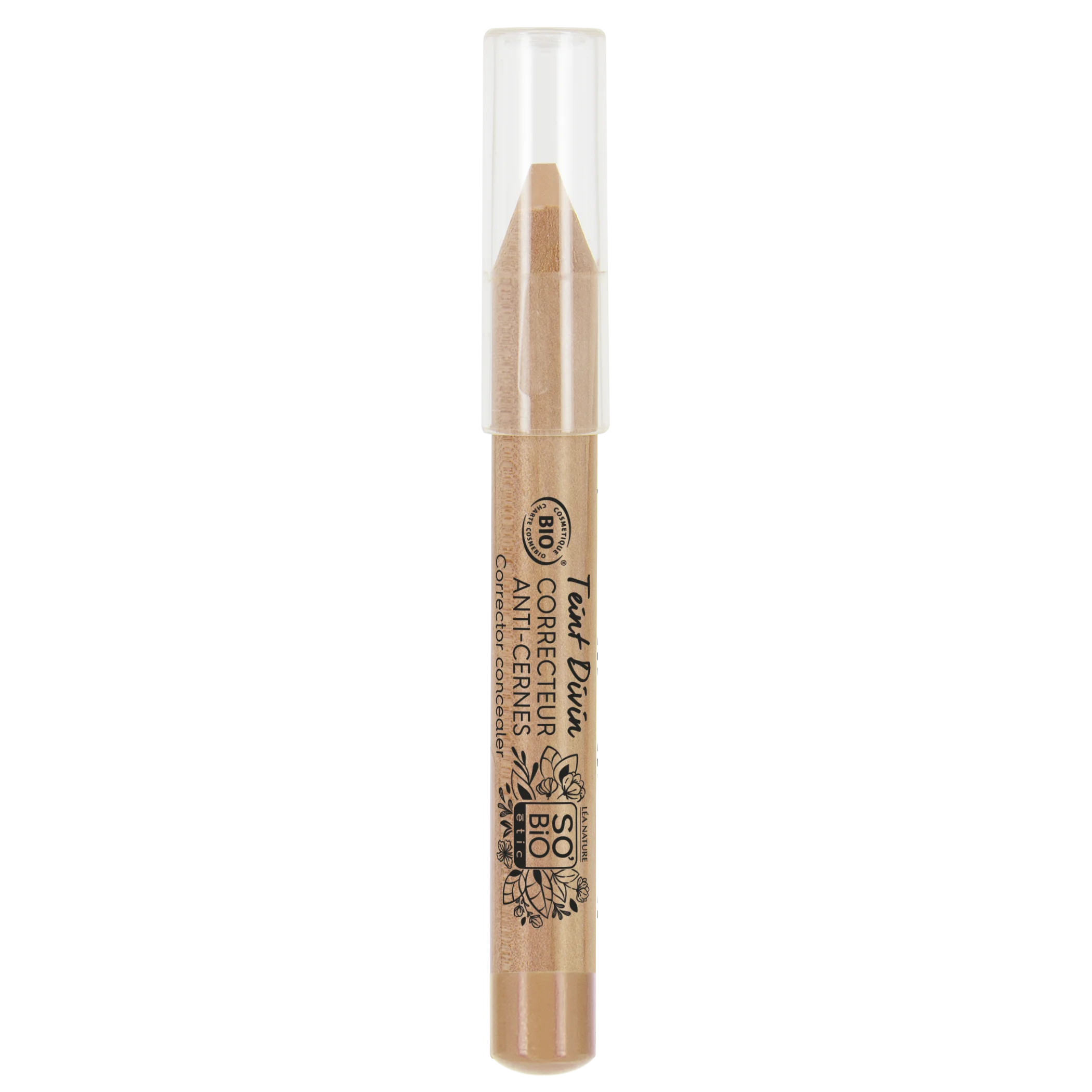 SO’BiO étic Korektor BIO (4 g) 25 BEIGE DORÉ — złoty beż - zakryje niedoskonałości cery