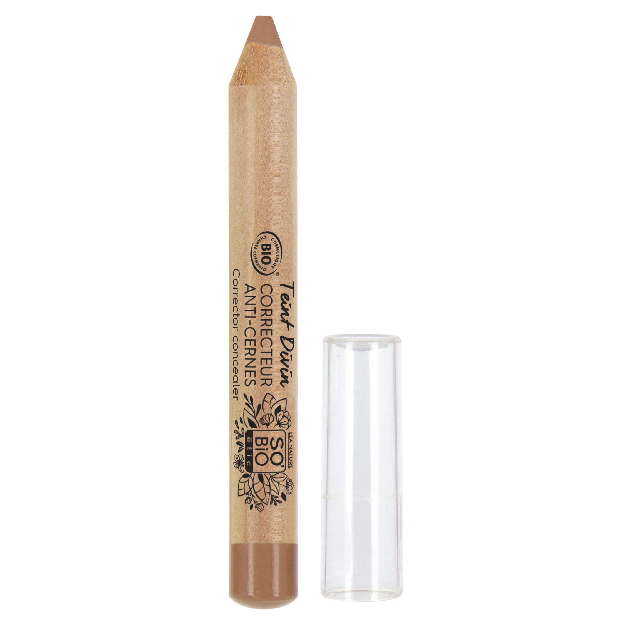 SO’BiO étic Korektor BIO (4 g) 25 BEIGE DORÉ — złoty beż - zakryje niedoskonałości cery