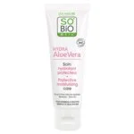 SO’BiO étic Krem ochronny do skóry wrażliwej z aloesem 5w1 BIO (50 ml) - nawilża i koi skórę