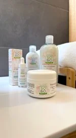 SO’BiO étic Krem do ciała odżywczy z ekologicznym mlekiem oślim (200 ml) – także do skóry wrażliwej