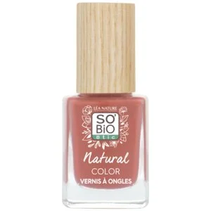 SO’BiO étic Lak do paznokci - 65 różowy nude (11 ml) - o świetlistym i intensywnym kolorze