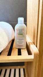 SO’BiO étic Mleczko do demakijażu z organicznym mlekiem oślim BIO (200 ml) - delikatnie usuwa makijaż i zanieczyszczenia