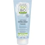 SO’BiO étic Mleczko do ciała extra nawilżające z aloesem i kwasem hialuronowym BIO (200 ml) - z kwasem hialuronowym