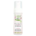 SO’BiO étic Pianka oczyszczająca łagodząca Aloe Vera BIO (150 ml) - wzbogacona wodą różaną