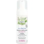 SO’BiO étic Pianka oczyszczająca łagodząca Aloe Vera BIO (150 ml) - wzbogacona wodą różaną