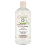 SO’BiO étic Woda micelarna z ekologicznym mlekiem oślim BIO (500 ml) - odpowiednia również dla skóry wrażliwej