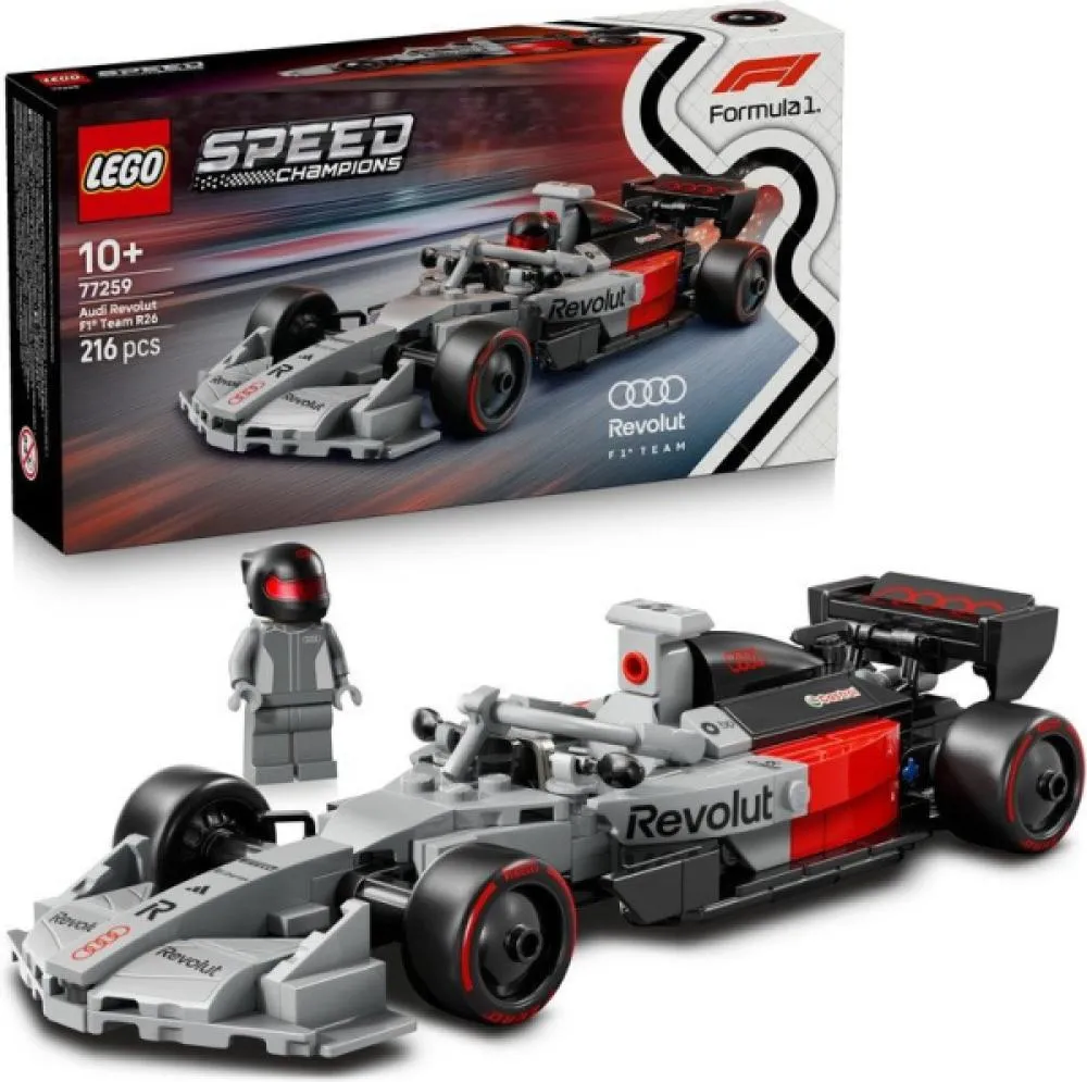 Speed Champions 77259 Samochód wyścigowy Audi Revolut F1® Team R26