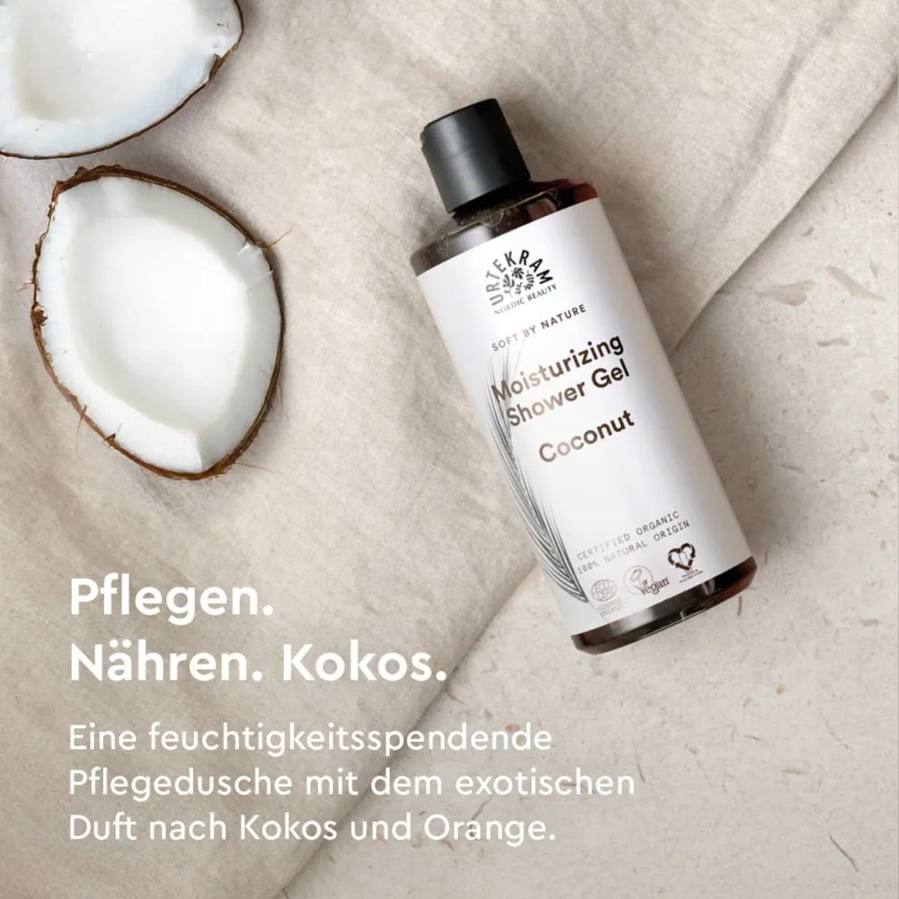Urtekram Żel pod prysznic kokos 500ml BIO, VEG
