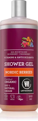 Urtekram Żel pod prysznic Nordic Berries 500ml BIO, VEG
