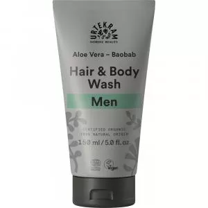 Urtekram Żel pod prysznic/szampon MEN 150ml BIO, VEG