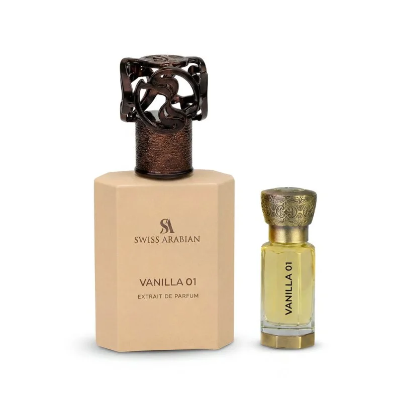 Vanilla 01 50 ml + olejek perfumowany (ekstrakt perfum) dla kobiet 12 ml