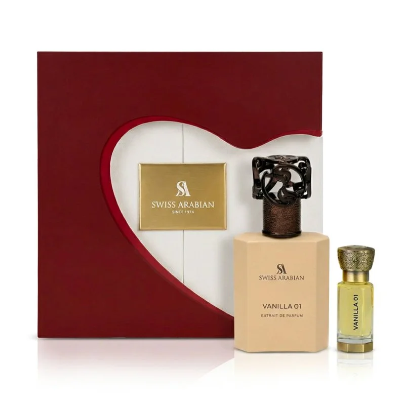 Vanilla 01 50 ml + olejek perfumowany (ekstrakt perfum) dla kobiet 12 ml