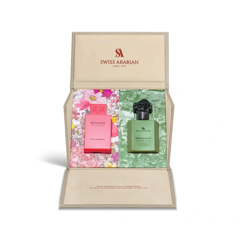 Shaghaf Nectar Blush Patchouli 01 50 ml + EDP Shaghaf ekstrakt perfum unisex 75 ml