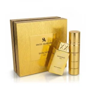 Swiss Arabian Shaghaf Oud woda perfumowana unisex 75 ml + spray do ciała