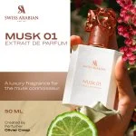 Musk 01 ekstrakt perfum unisex 50 ml