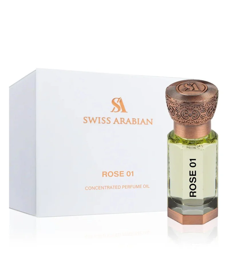 Rose 01 skoncentrowany olejek perfumowany unisex 12 ml