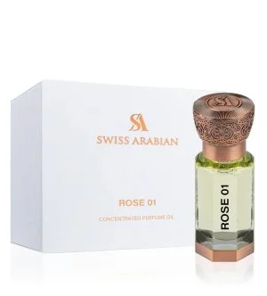 Swiss Arabian Rose 01 skoncentrowany olejek perfumowany unisex