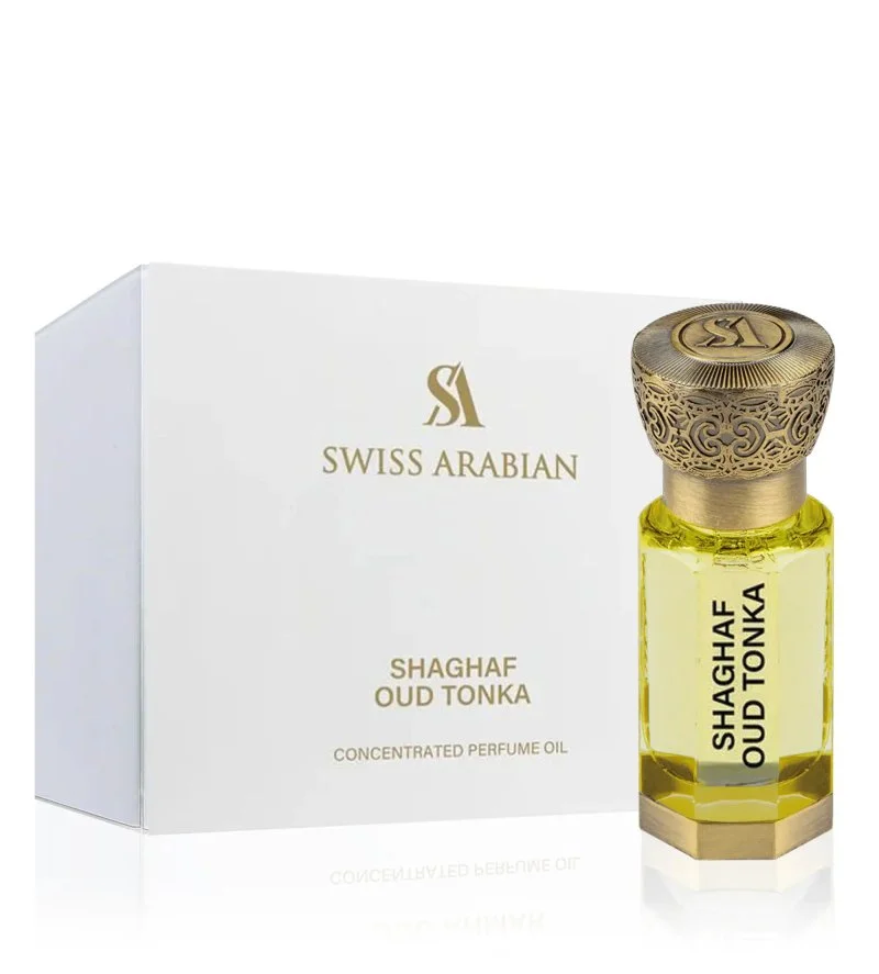 Shaghaf Oud Tonka skoncentrowany olejek perfumowany unisex 12 ml