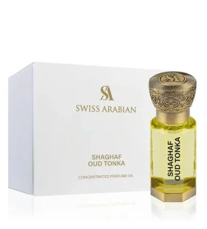Swiss Arabian Shaghaf Oud Tonka skoncentrowany olejek perfumowany unisex