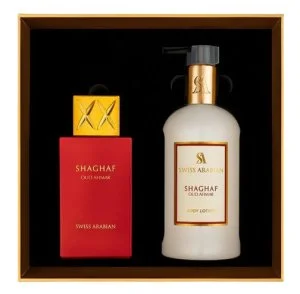 Swiss Arabian Shaghaf Oud Ahmar U woda perfumowana 75 ml + balsam do ciała