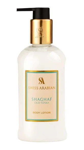 Shaghaf Oud Tonka U 75 ml + balsam do ciała woda perfumowana 300 ml