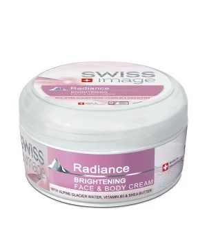 SWISS Image Body Care Radiance Brightening Face & Body Cream rozjaśniający krem do twarzy i ciała