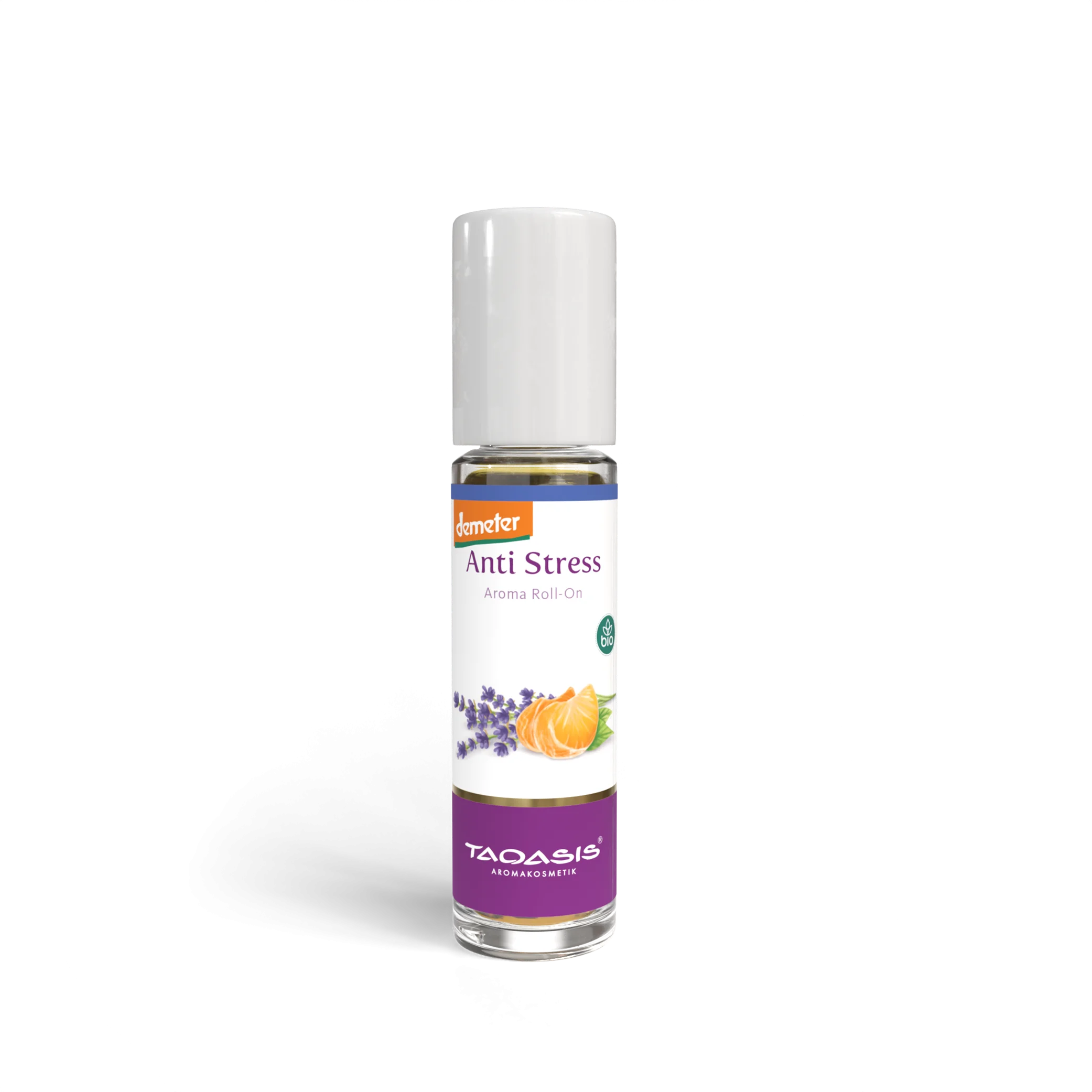 Taoasis Aroma roll-on Anti Stress BIO (10 ml) - uspokajający, równoważący i harmonizujący