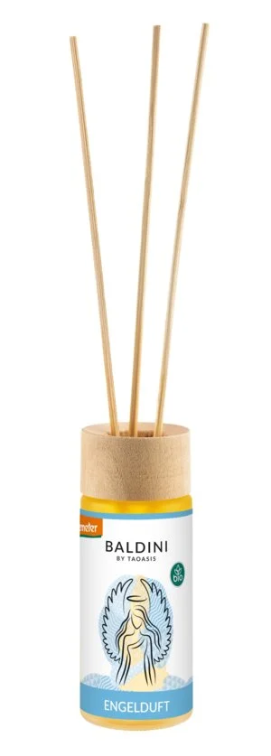 Taoasis Baldini Dyfuzor zapachowy z patyczkami Angel Scent BIO (50 ml) - euforyczny, harmonizujący i aktywizujący
