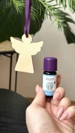 Taoasis Baldini Aroma mini zestaw Angel Scent BIO (10 ml) - drewniana zawieszka jako dyfuzor