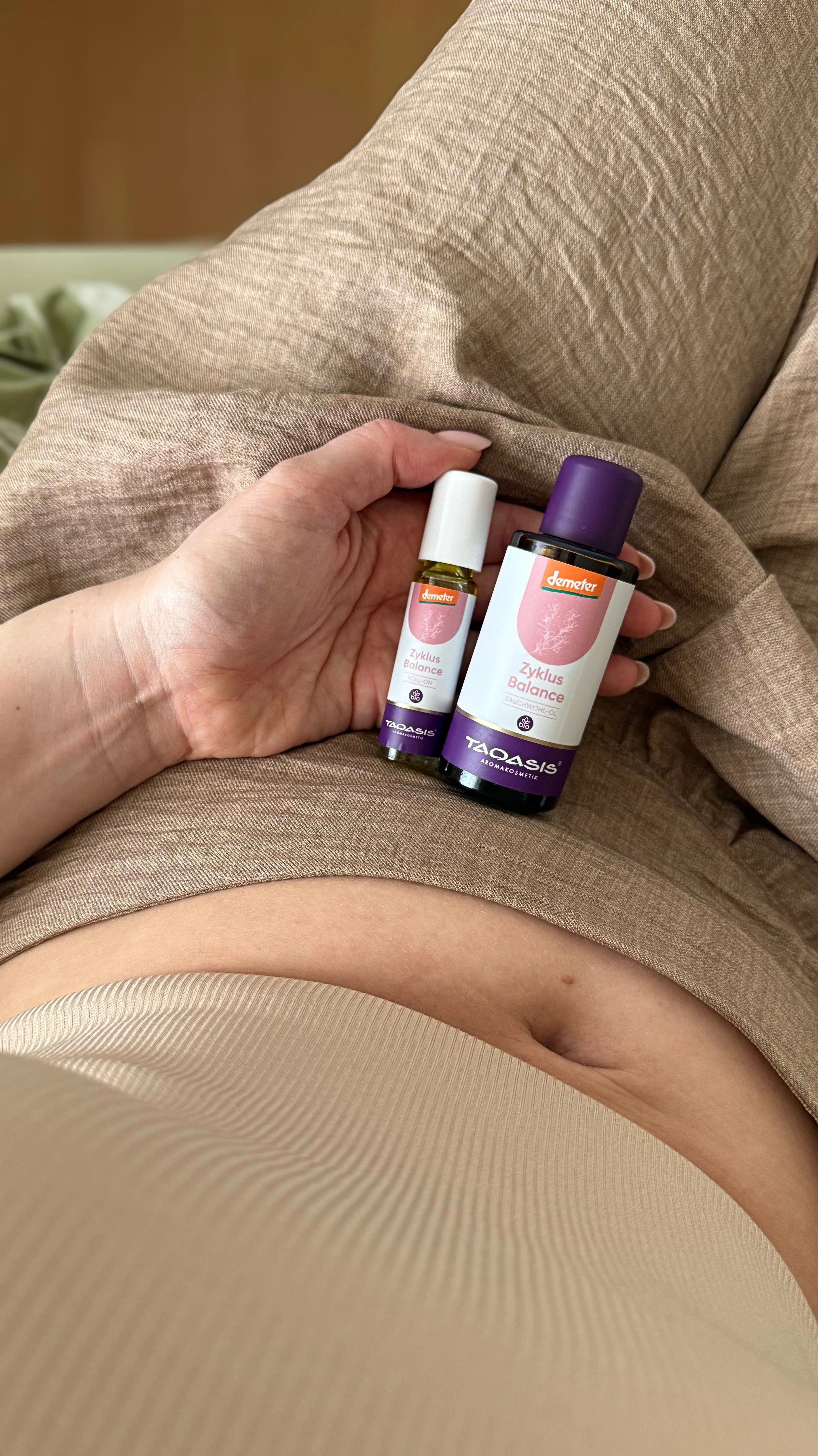 Taoasis Olejek do masażu Women Cycle Balance BIO (50 ml) – wspiera rozluźnienie ciała podczas cyklu