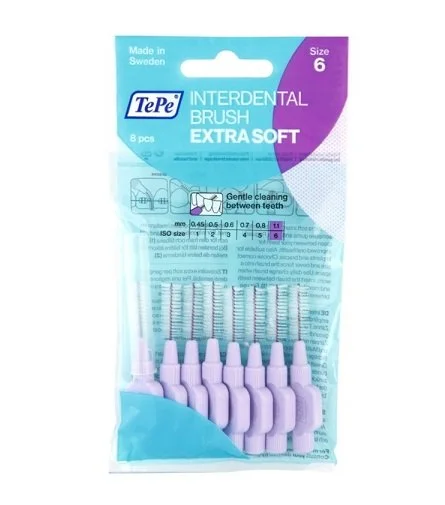 Szczoteczki międzyzębowe Extra Soft 1,1 mm 8 szt.
