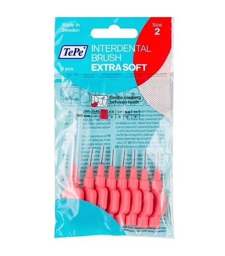 Extra Soft szczoteczki międzyzębowe 0,5 mm 8 szt.